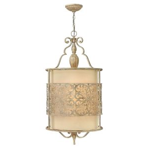 Carabel Large Pendant Brushed Champagne - HK/CARABEL/P/C