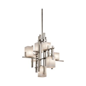 City Lights 7 Light Chandelier Classic Pewter - KL/CITY LIGHTS7A