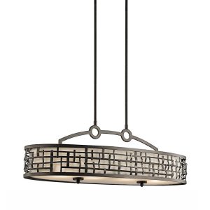 Loom Oval Island Chandelier Olde Bronze - KL/LOOM/ISLE