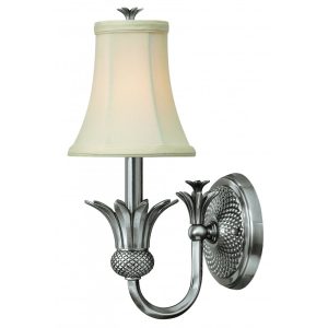 Plantation Wall Sconce Polished Antique Nickel - HK/PLANT1 PL