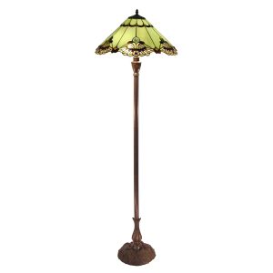 Benita Tiffany Floor Lamp Jade - TL-F201072I/KG