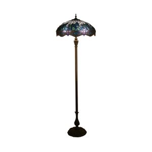 Dragonfly Tiffany Floor Lamp Blue - TL-F202793/KG