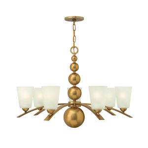 Zelda 7 Light Chandelier Vintage Brass - HK/ZELDA7 VS