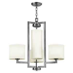 Hampton 4 Light Chandelier Antique Nickel - HK/HAMPTON4