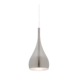 Aero 1 Light Pendant Satin Chrome - AERO1PSC