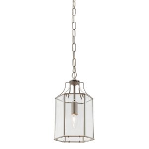 Arcadia 1 Light Pendant Satin Chrome - ARCA1PSC