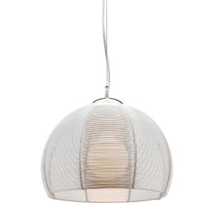 Arden 1 Light Pendant Silver - ARD1PSLV