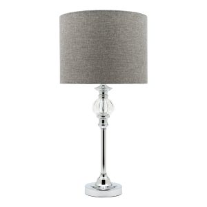 Beverly 1 Light Table Lamp Chrome - BEVE1TL