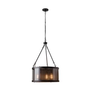 Bluffton 3 Light Pendant Oil Rubbed Bronze - FE/BLUFFTON/3P