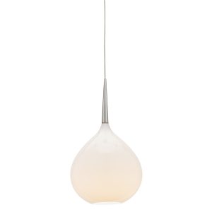 Bollene 1 Light Pendant Medium Opal Gloss - BOLL1PM