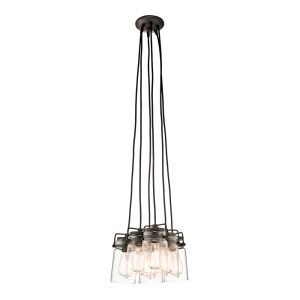 Brinley 6 Light Pendant Olde Bronze - KL/BRINLEY6 OZ