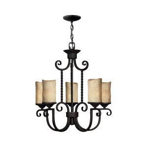 Casa 5 Light Chandelier Olde Black - U/HK/4015OL