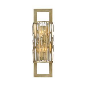 Gemma 2 Light Wall Light Silver Leaf - HK/GEMMA2/B SL