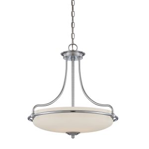 Griffin 4 Light Pendant Polished Chrome - QZ/GRIFFIN/P C