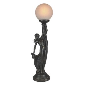 Standing Lady Art Deco Table Lamp - N025