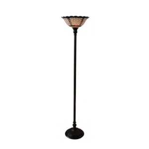 Geometric Tiffany Floor Lamp Uplight - T-066-15UL