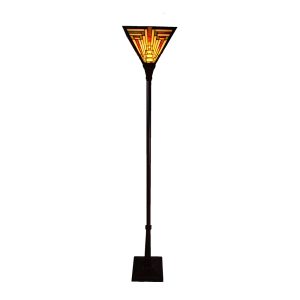 Geometric Tiffany Floor Lamp Uplight - T-178-14UL