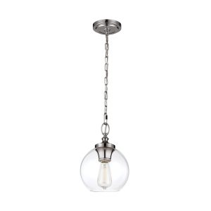 Tabby Mini Pendant Polished Nickel - FE/TABBY/P/S