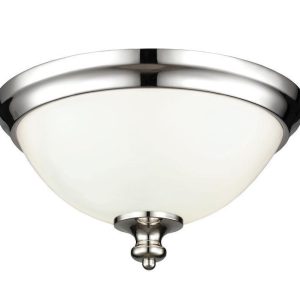 Parkman Flush Mount Polished Nickel - FE/PARKMAN/F PN