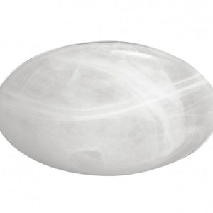 Circular 32 Watt T9 Fluorescent Oyster Light Alabaster Lens - 721-32