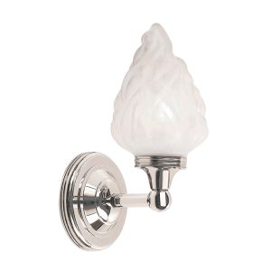 Austen 1 Light Wall Light Polished Nickel - BATH/AUSTEN3 PN