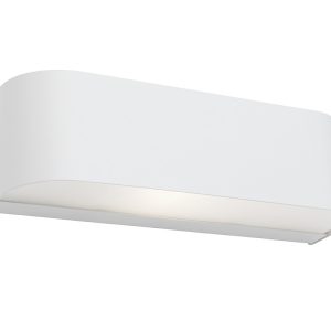 Benson 1 Light Wall Light White - BENS1WW