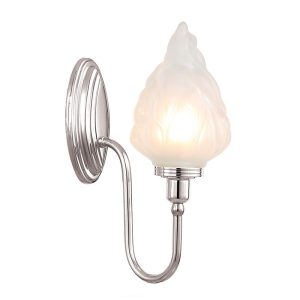 Blake 1 Light Wall Light Polished Nickel - BATH/BLAKE3 PN