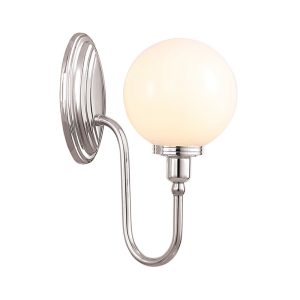 Blake 1 Light Wall Light Polished Nickel - BATH/BLAKE4 PN