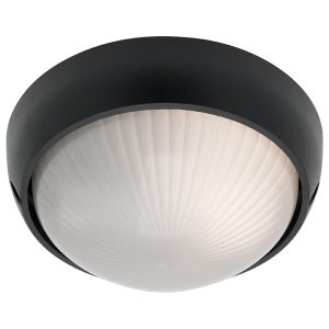 Coogee Small Round Bunker Light Black - COOG1ESRBLK