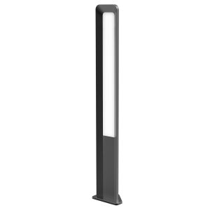 Hathor 13W LED Bollard Grey / Warm White - HATHOR3