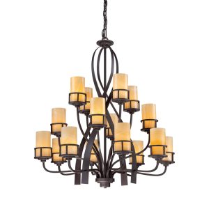 Kyle 16 Light Chandelier Imperial Bronze - QZ/KYLE16