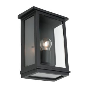 Madrid 1 Light Wall Light Large Black - MAD1ELGBLK