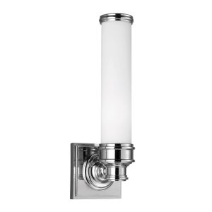 Payne 1 Light Wall Light Polished Chrome - FE/PAYNE1 BATH