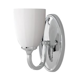 Perry 1 Light Wall Light Polished Chrome - FE/PERRY1 BATH