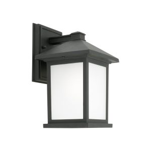 Plymouth 1 Light Wall Light Black - PLYM1EBLK