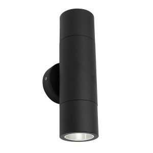 Stockholm 2 Light Wall Light Black / Frame Only - STO2WBLK