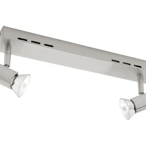 Titan 2 Light 12V Rail Satin Chrome - TITA2RSC12V