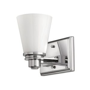 Avon 1 Light Wall Light Polished Chrome - HK/AVON1 BATH