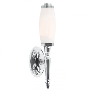 Dryden 1 Light Wall Light Polished Chrome - BATH/DRYDEN5 PC