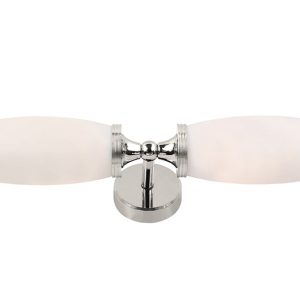 Eliot 2 Light Wall Light Polished Chrome - BATH/ELIOT2 PC