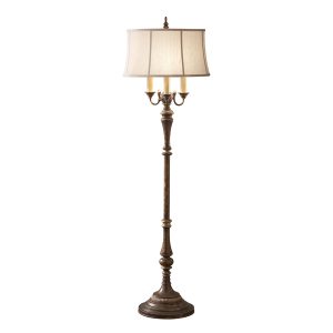 Gibson Floor Lamp Brown - FE/GIBSON FL