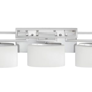 Lanza 3 Light Above Mirror Light Polished Chrome - HK/LANZA3 BATH