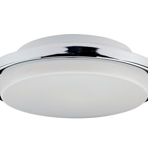 Ryde 7W LED Flush Mount Polished Chrome / Warm White - BATH/RYDE/F