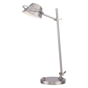 Spencer 7W LED Table Lamp Brushed Nickel - QZ/SPENCER/TL BN