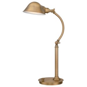 Thompson 7W LED Table Lamp Aged Brass - QZ/THOMPSON/TLAB