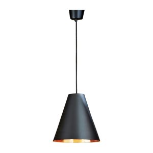 Conrad 1 Light Pendant Black Copper - ELASCON30BLKCOP