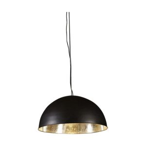 Alfresco Pendant Black Silver - ELAWDOMEBLKSIL