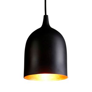 Lumi- R Pendant Black Copper - ELLUM27BLKCOP