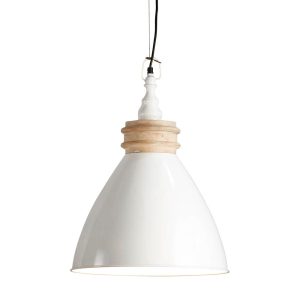 Sardinia 1 Light Pendant Off White - ELOM2052WHT