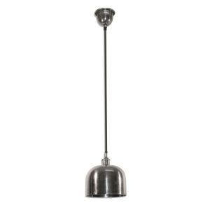 Delta 1 Light Dome Pendant Small Silver - ELPIM59438AS